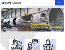 Tablet Screenshot of edmsaustralia.com.au